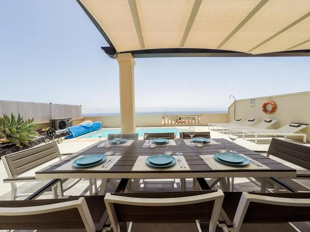 Luxurious Villa With Amazing Sea View And Pool Caleta De Fuste