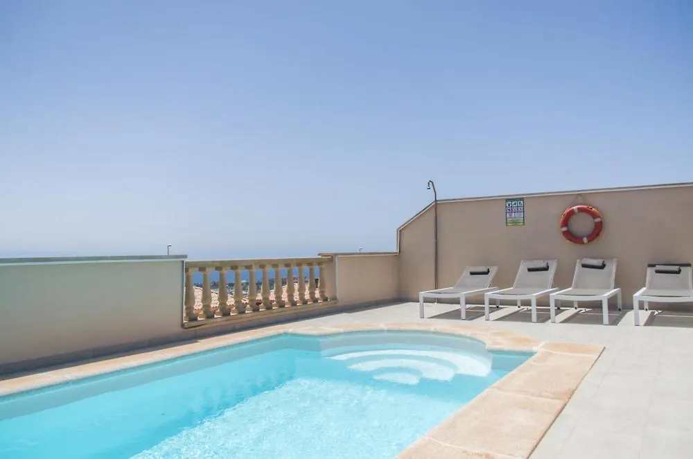 Luxurious Villa With Amazing Sea View And Pool Caleta De Fuste 0*,