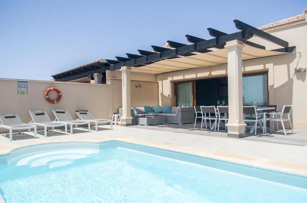 Luxurious Villa With Amazing Sea View And Pool Caleta De Fuste Spain