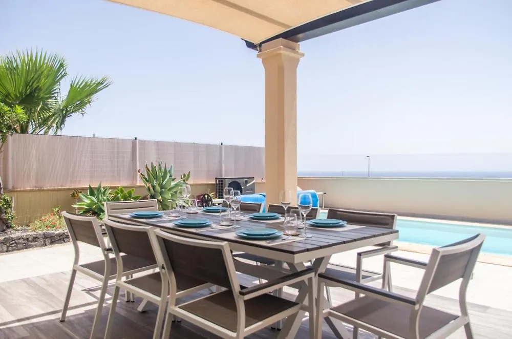 Luxurious Villa With Amazing Sea View And Pool Caleta De Fuste 0*,  Spanje